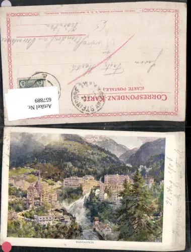 657889,Künstler Ak E. T. Compton Bad Gastein Badgastein