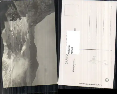 713340 Foto-AK Meer Brandung Wellen