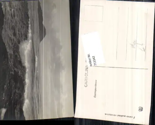 713342 Foto-AK Meer Wellen Brandung