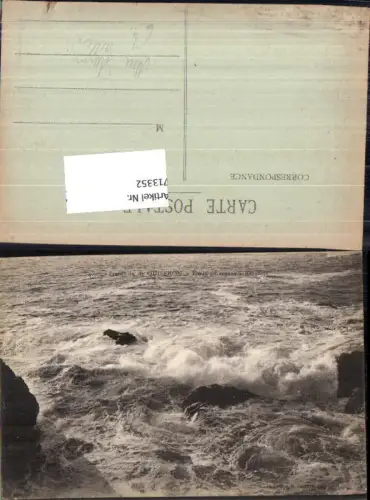 713352 Foto-AK Meer Wellen Brandung