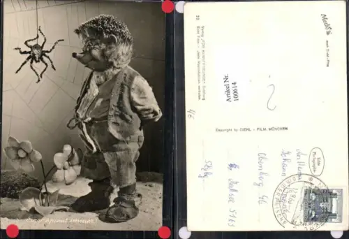 100614,Mecki Nr 22 Einer brummt immer Spinne Igel