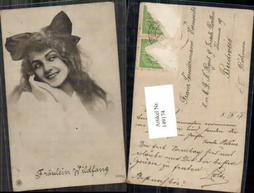 149174,Schöne Frau NPG Haarmode Frisur Fräulein Wildfang