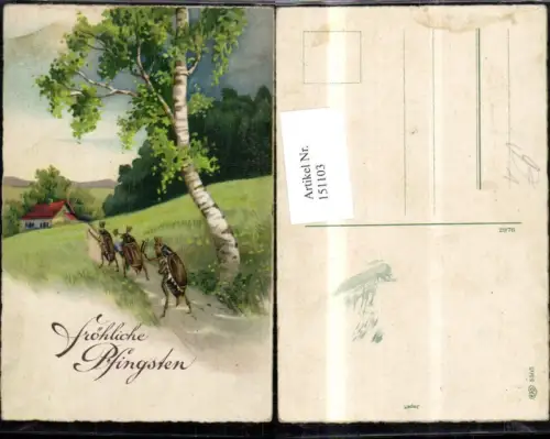 151103,Pfingsten Wegansicht Birke m. Spazierende Käfer Junikäfer Haus pub EAS 5505