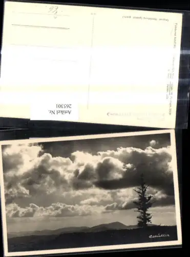 265301,Fotokunst Adolf Müller Blick a. d. Belchen i. Schwarzwald b. Schönenberg Wolken
