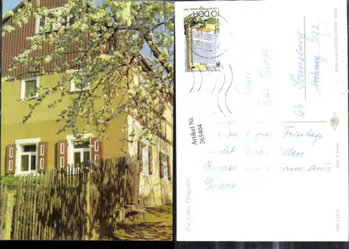 265404,Fotokunst Haus m. blühenden Baum DDR pub Planet Verlag Berlin