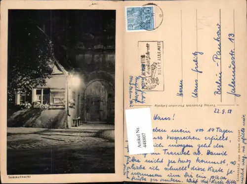 448807,Fotokunst Anton Grüner Sommernacht Haus pub Friedrich Fleischer