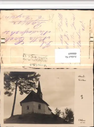 486669,Fotokunst Dr. Defner A104 Igls b. Innsbruck Abendläuten Kapelle