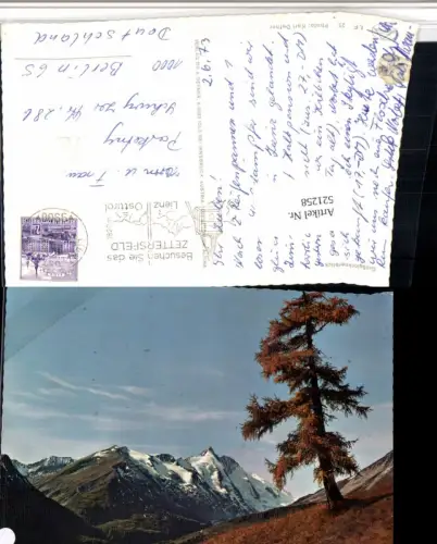 521258,Fotokunst Karl Defner LF 25 Großglocknerblick b. Heiligenblut Bergkulisse