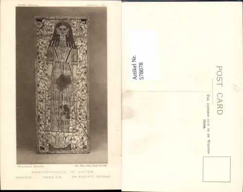 578078,Sarcohagus of Soter Sarkophag Ägyptolgie Archäologie Ausgrabung