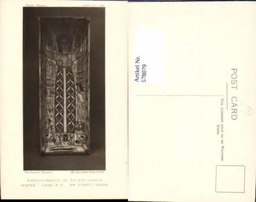 578079,Sarcohagus of Soter Inside Sarkophag Ägyptolgie Archäologie Ausgrabung