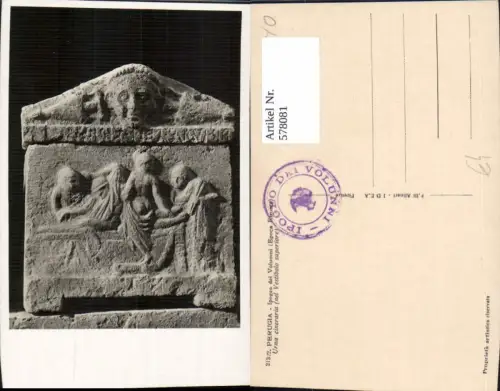 578081,Perugia Ipogeo d Volumni Etrusca Archäologie Ausgrabung