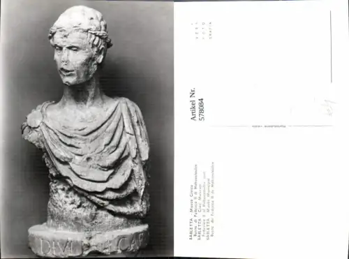 578084,Barletta Museo Civico Busto di Ferico II di Hohenstaufen Büste Archäologie Ausgrabung