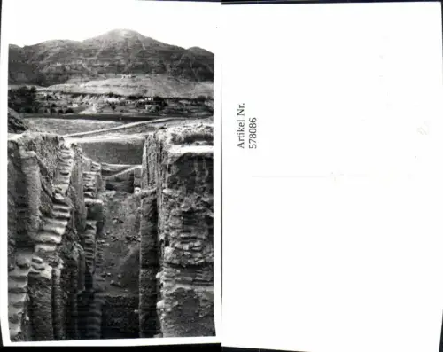578086,Foto Ak Archäologie Ausgrabung