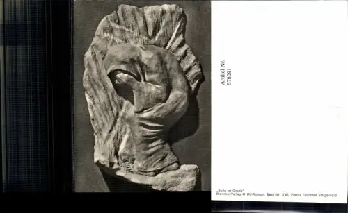 578091,Buße ist Gnade Plastik Dorothea Steigerwald Archäologie Ausgrabung