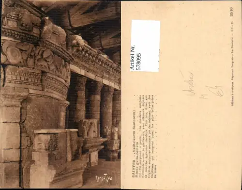 578095,Saintes Monuments romains Archäologie Ausgrabung