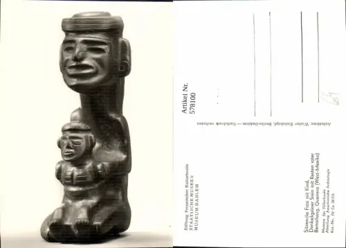 578100,Sitzende Frau m. Kind Guerrero Mexiko Völkerkunde Berlin Dahlem Archäologie Ausgrabung