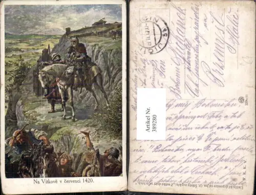 389280,Künstler Ak Jos. Ot. Sterby Z velike doby v Cechach Frühe Neuzeit