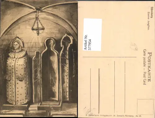 577954,Frühe Neuzeit Nürnburg Eiserne Jungfrau Folter