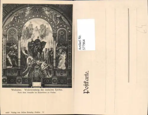 577964,Frühe Neuzeit Wislicenus Wiedererstehung d. Deutschen Reiches Goslar
