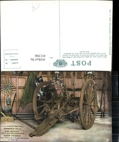 411390,Edinburgh Castle Gun Carriage Geschütz Mittelalter Rüstung Waffen