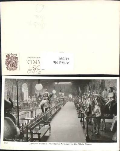 411394,Tower of London The Horse Armoury in the White Tower Ritter Rüstung Mittelalter