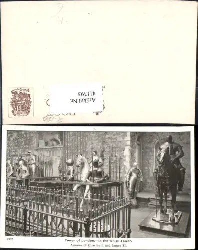 411395,Tower of London White Tower Armour of Charles I James II Ritter Rüstung Mittelalter