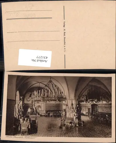 431277,Schloss Braunfels Rittersaal Ritter Rüstung Mittelalter Geschichte