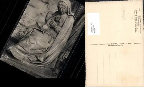 445457,Mittelalter Chartres Eure-et-Loir La Cathedrale Cloture du Choeur Vierge du songe Saint Joseph