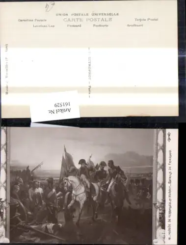161529,Künstler Ak H. Vernet Napoleon Bataille de Friedland