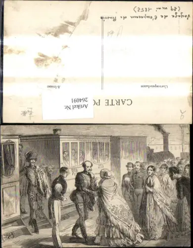 264091,Künstler Ak Russland Russen Soldat Eisenbahn Bahnhof Empfang Geschichte Politik Ausland