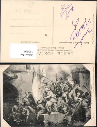 355466,Künstler Ak Siege de Beauvais Kampf Geschichte Politik Frankreich