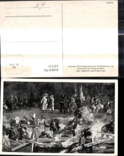 147131,Künstler Ak Die Schlacht a. Berg Isel Andreas Hofer m. Graf Hendl Tiroler Freiheitskampf