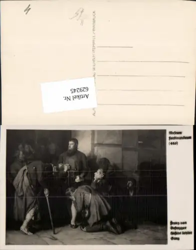 629245,Tiroler Freihheitskampf Franz von Defregger Andreas Hofer