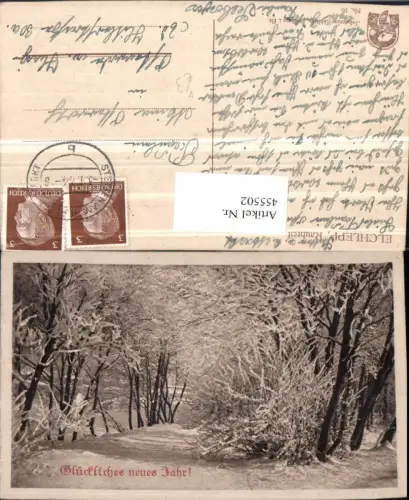 455502,Neujahr Rauhreif Winterlandschaft Wald pub Elchlepp 16