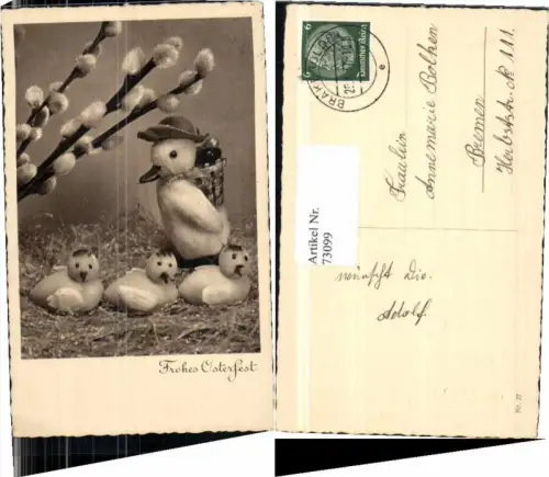 73099,Ostern Küken Palmkätzchen gel Brake