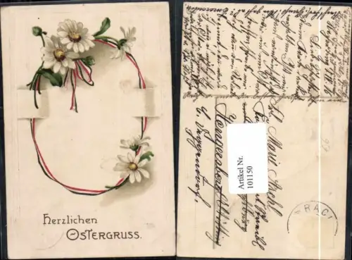 101150,Präge Ostern Blumen Gänseblümchen