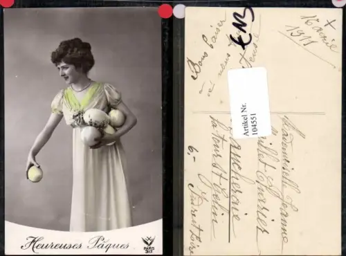 104551,Ostern Ostereier Edwardian Girl Lady Fashion