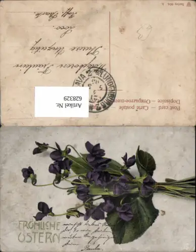 628329,Veilchen Blumen Strauß Ostern