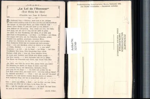 323749,Spruch Zitat von Amelie Dilzer La Loi de l'Honneur pub Geschwister Moos Karlsruhe