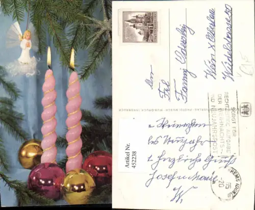 452238,Weihnachten Tannenzweige Kerzen Christbaumkugeln pub SOS-Kinderdorf
