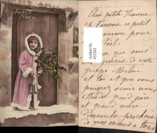 452263,Weihnachten Kind Mädchen Mantel Laterne Mistelzweig