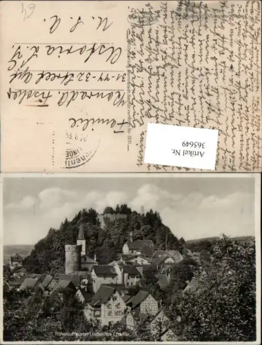 365649,Lindenfels im Odenwald Teilansicht