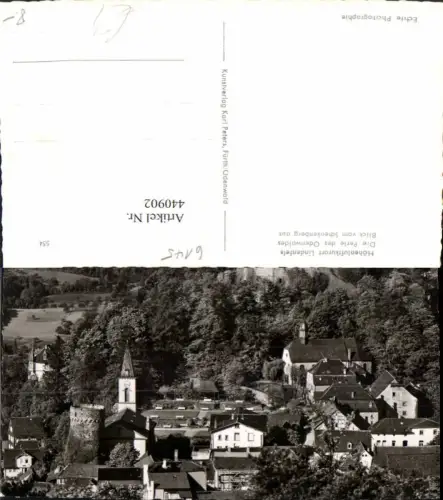 440902,Lindenfels Teilansicht vom Schenkenberg