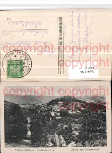 470631,Lindenfels im Odenwald Totale