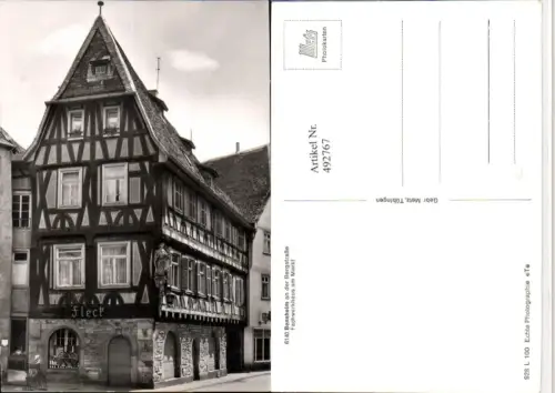 492767,Bensheim an d. Bergstraße Fachwerkhaus am Markt