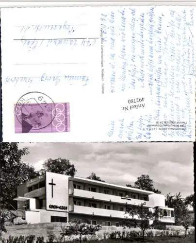 492780,Mitlechtern im Odenwald b. Rimbach Missionshaus Eben Ezer