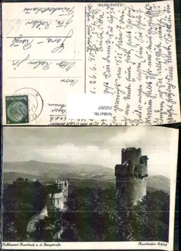 710207 Auerbach a. d. Bergstraße Auerbacher Schloss Bensheim