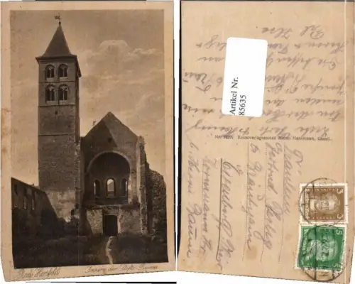 85635,Bad Hersfeld Stifts Ruine