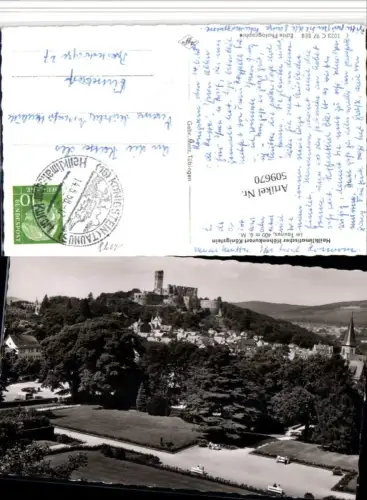 509670,Königstein im Taunus Totale m. Burg Ruine