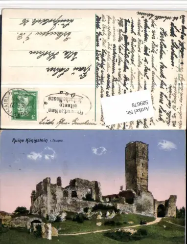 509678,Ruine Königstein im Taunus